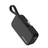 Артикул: 81719. Внешний аккумулятор Momax 1-Power Mini 5000mAh Lightning Чёрный