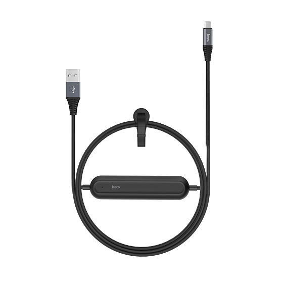 Кабель с аккумулятором HOCO U22 Bei Power Bank Micro USB Черный 