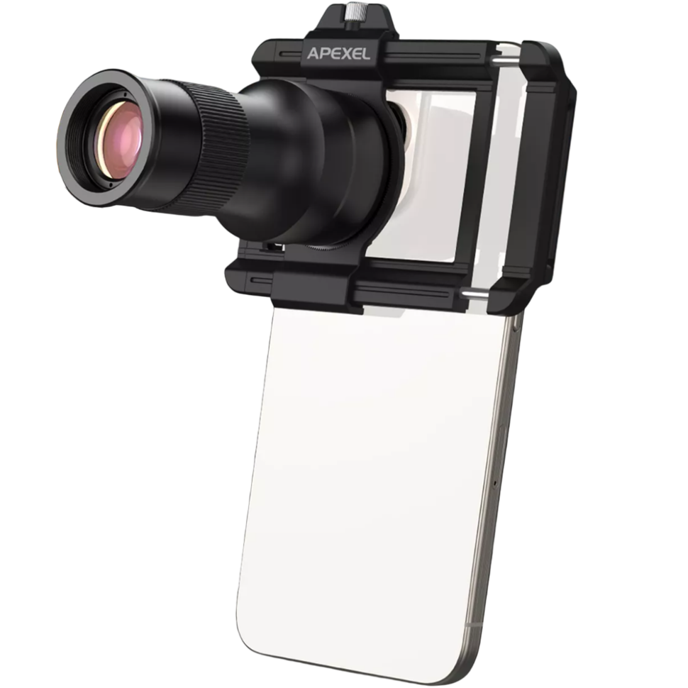 Комплект объективов Apexel APL-TM6 Telephoto &amp; Macro для смартфона 