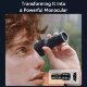 Комплект объективов Apexel APL-TM6 Telephoto & Macro для смартфона - Изображение 265803