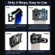 Комплект объективов Apexel APL-TM6 Telephoto & Macro для смартфона - Изображение 265805