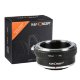 Адаптер K&F Concept для объектива Nikon-F на X-mount - Изображение 104366