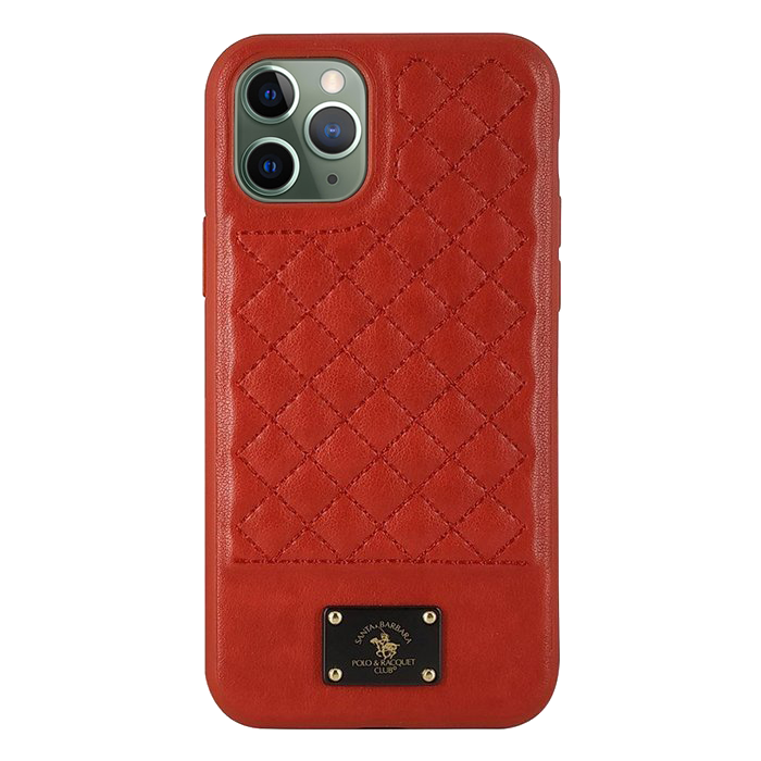 Чехол Santa Barbara Polo &amp; Racquet Club Bradley для iPhone 11 Pro Max Красный 