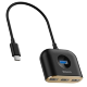 Хаб Baseus Square round 4in1 (Type-C - USB3.0*1+USB2.0*3) 0.17м Чёрный - Изображение 112633