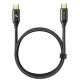 Кабель USAMS US-SJ580 U82 Type-C 240W 1.2м Чёрный - Изображение 206994