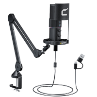 Артикул: 29819. Микрофон CoMica STA-U2 A Чёрный