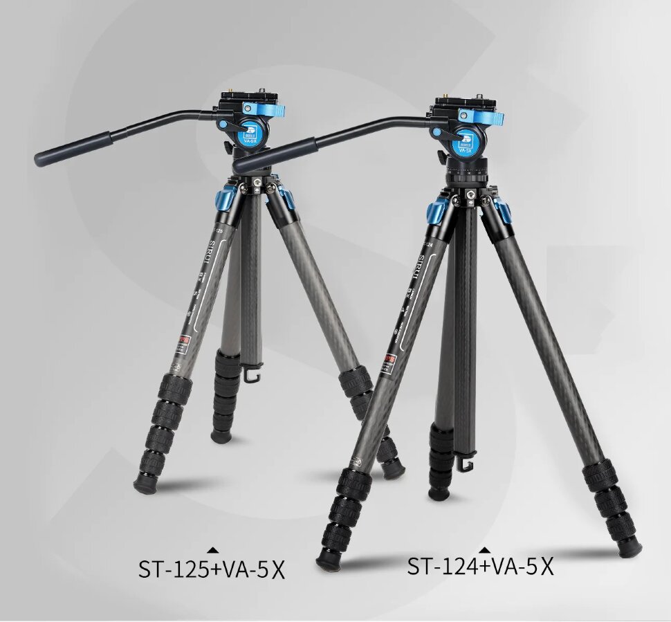 

Штатив Sirui ST-125 с головой VA-5X ST-125+VA-5X