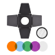 Кашетирующие шторки NiceFoto SN-33 Mini Bowens - Изображение 255356