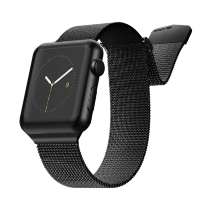 Артикул: 14420. Ремешок X-Doria Hybrid Mesh для Apple Watch 38/40 мм Чёрный