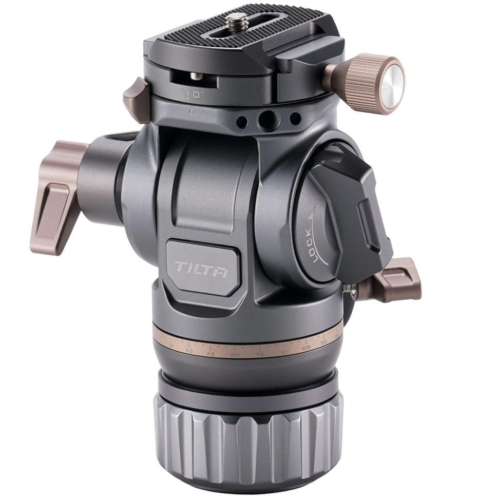 Штативная голова Tilta VH05 Travel Video Fluid Head Flat Base Серая 