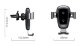 Автодержатель с беспроводной зарядкой Baseus Metal Car Mount Черный - Изображение 85594