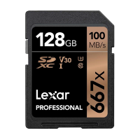 Артикул: 19120. Карта памяти Lexar SDXC 128Gb V30 UHS-I U3