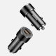 Автомобильное зарядное устройство Baseus Small Screw Type-C + USB 36W Черная - Изображение 120870