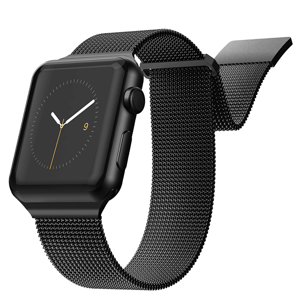 Ремешок X-Doria New Mesh для Apple Watch 38/40 мм Чёрный 