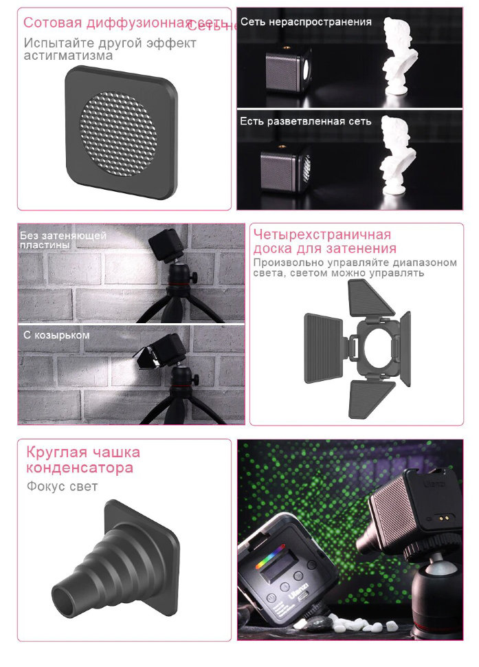 Осветитель Ulanzi L2 2172