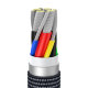 Кабель Baseus Crystal Shine CW-FXP Type-C 100W 1.2м Чёрный - Изображение 193095