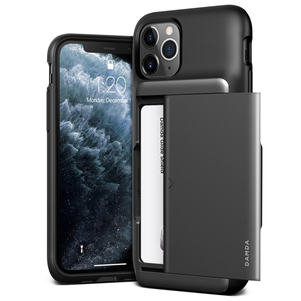Чехол VRS Design Damda Glide Shield для iPhone 11 Pro Max Steel Silver 