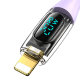 Кабель USAMS US-SJ588 Shadow Type-C - Lightning PD 20W 1.2м Чёрный - Изображение 207446