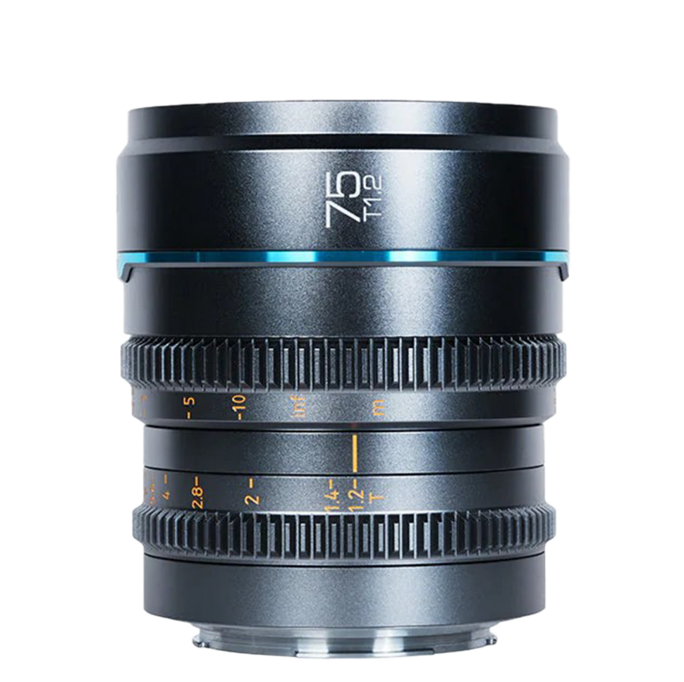 Объектив Sirui Nightwalker 75mm T1.2 S35 RF Серый 