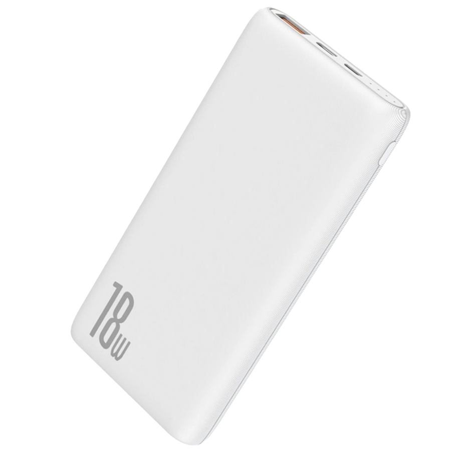 Внешний аккумулятор Baseus Bipow PD+QC 10000mAh 18W Белый 