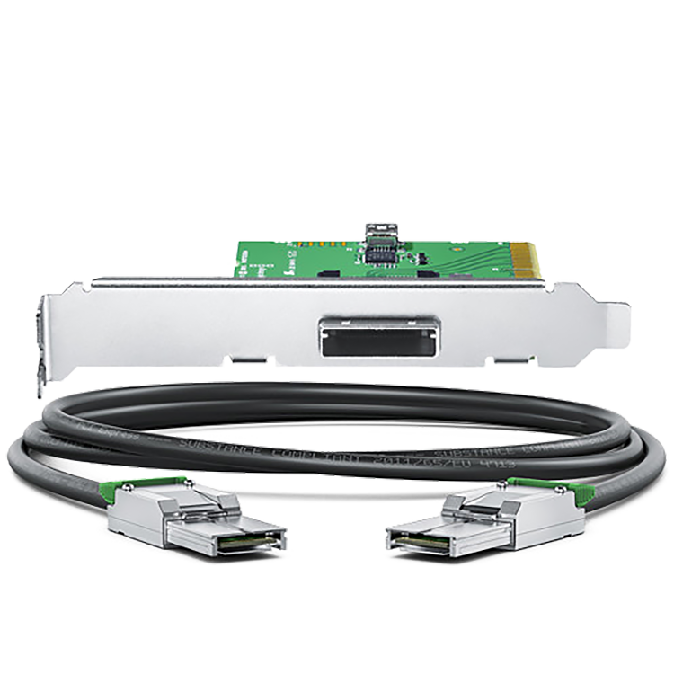 Кабель + плата Blackmagic PCIe Cable Kit 