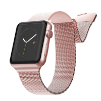 Артикул: 14422. Ремешок X-Doria Hybrid Mesh для Apple Watch 38/40 мм Розовое золото