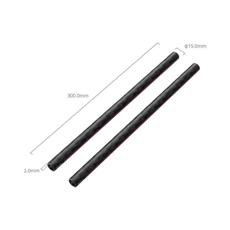 

Комплект направляющих SmallRig 5212 Carbon Fiber Rods 12" (2шт)
