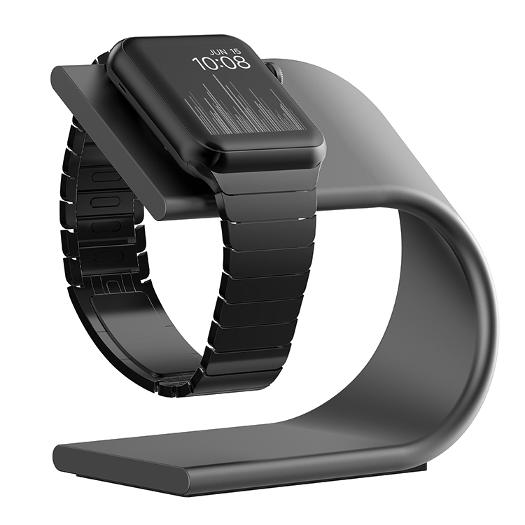 Подставка Nomad Stand для Apple Watch Серая 