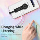 Переходник с кольцом USAMS AU11 Type-C - mini Jack 3.5мм QC+PD - Изображение 99680
