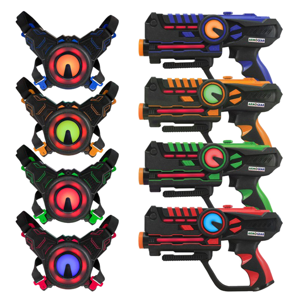 Игровой набор лазертаг ArmoGear для 4х игроков 