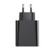 Сетевой адаптер Baseus Speed Dual QC3.0 30W Чёрный - Изображение 112388