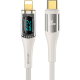 Кабель USAMS US-SJ588 Shadow Type-C - Lightning PD 20W 1.2м Белый - Изображение 207452
