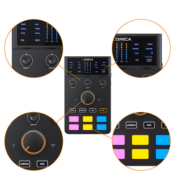 

Комплект микшера и микрофона CoMica ADCaster C1-K1 ADcaster C1-K1