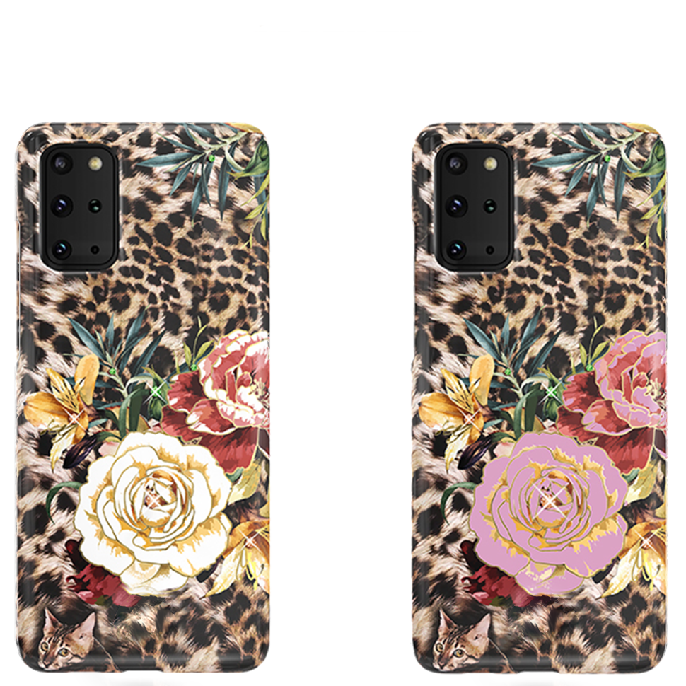 Чехол PQY Wild для Galaxy S20 Plus Leopard 