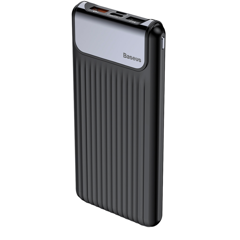 Внешний аккумулятор Baseus Thin 10000mAh Чёрный 
