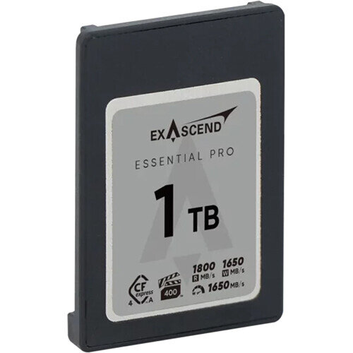 

Карта памяти Exascend Essential Pro CFexpress 4.0 Type A 1TB EXPC4EA001TB