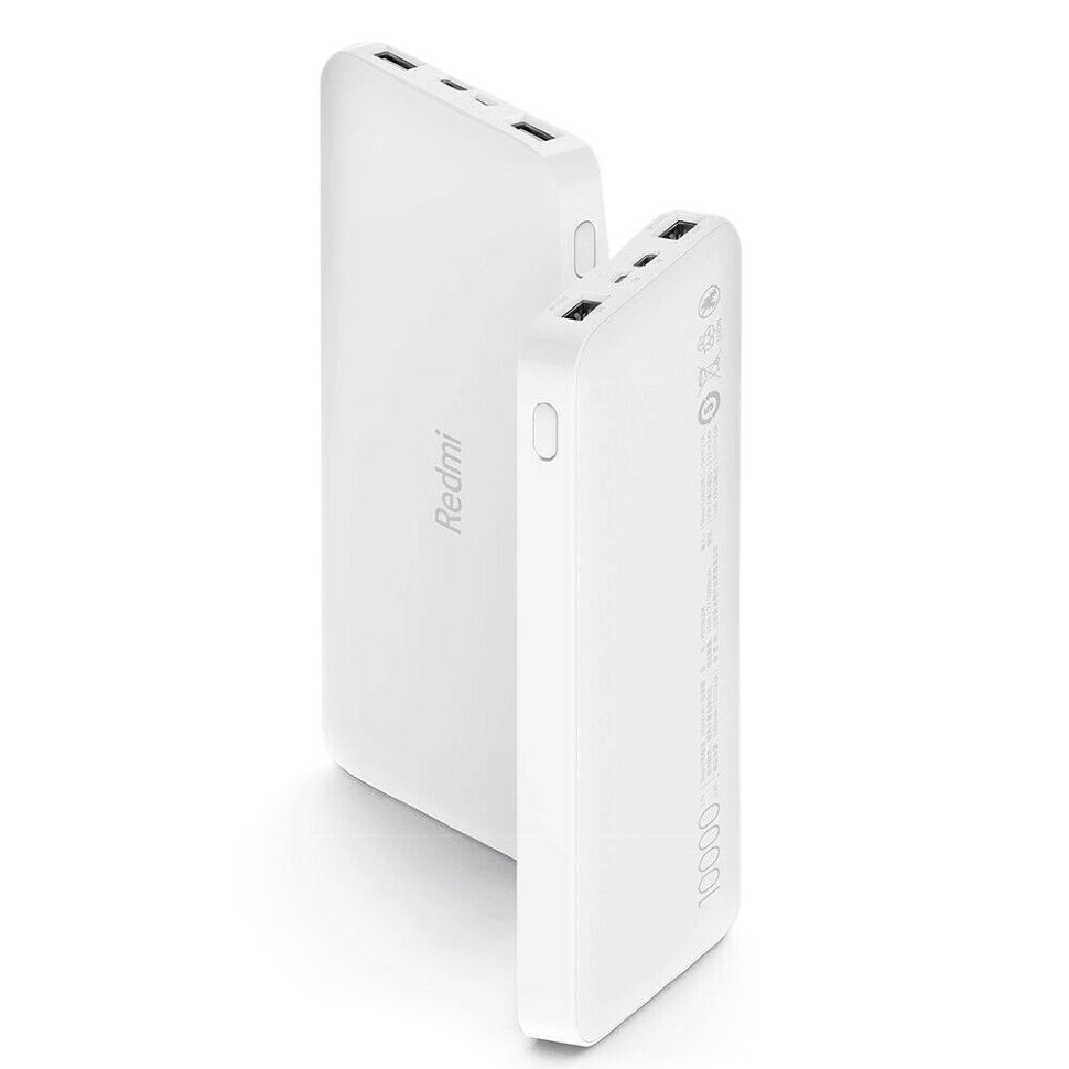 Внешний аккумулятор Xiaomi Redmi Powerbank 10000 мАч Белый 