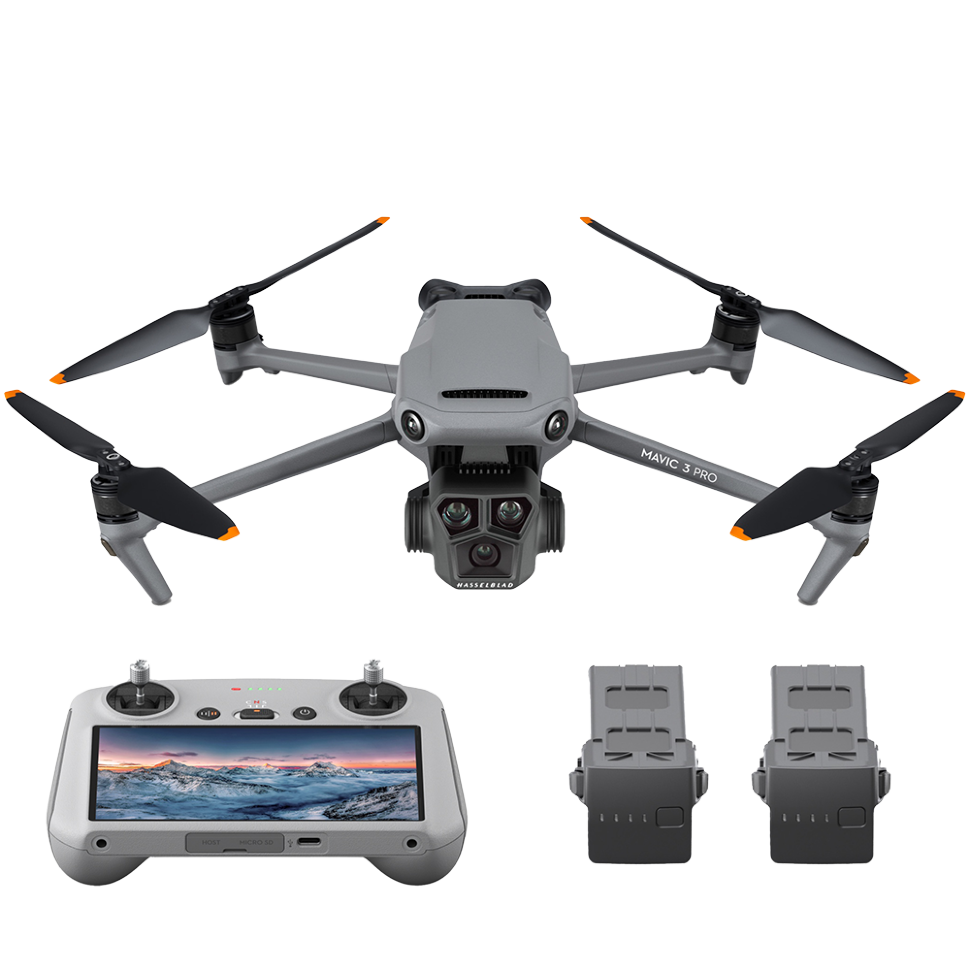 Квадрокоптер DJI Mavic 3 Pro Fly More Combo (DJI RC) 