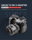 Адаптер Viltrox NF-M1 для объектива F-mount на байонет Micro 4/3 - Изображение 133101