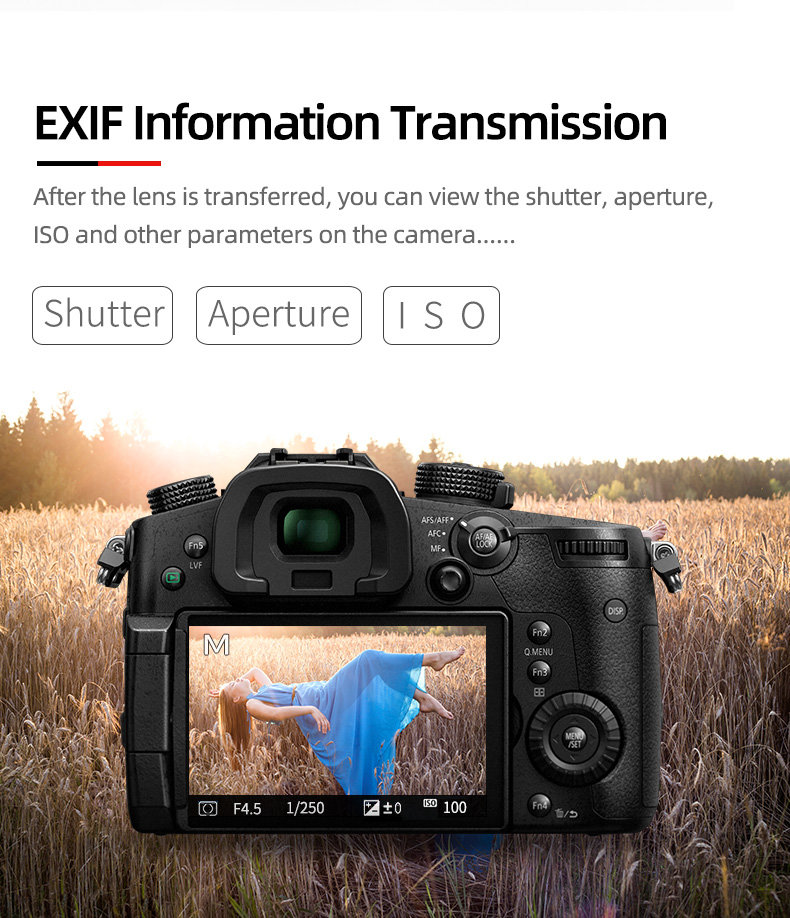 Адаптер Viltrox NF-M1 для объектива F-mount на байонет Micro 43