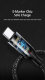 Кабель Usams US-SJ400 U31 Type-C 100W PD 1.2м Чёрный - Изображение 133609