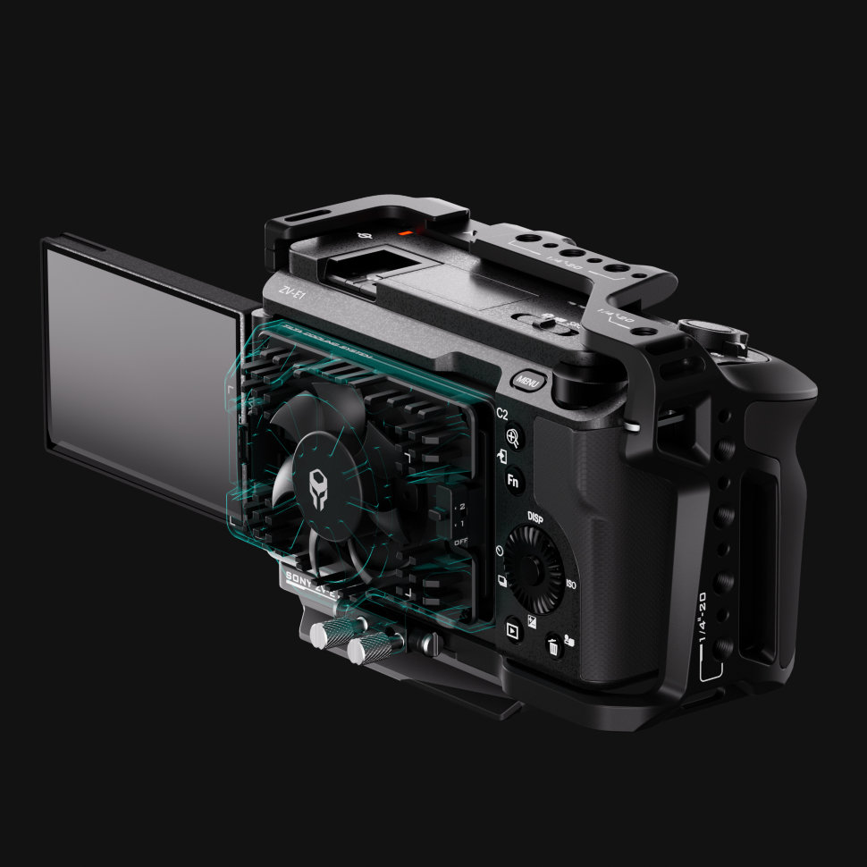 

Система охлаждения Tilta для Sony ZV-E1 Чёрная TA-T35-CS-B