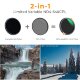 Светофильтр K&F Concept Nano-X CPL/ND4-64 77мм - Изображение 259845