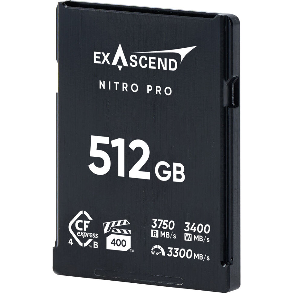 

Карта памяти Exascend Nitro Pro 4.0 CFexpress Type B 512GB EXPC4NB512GB