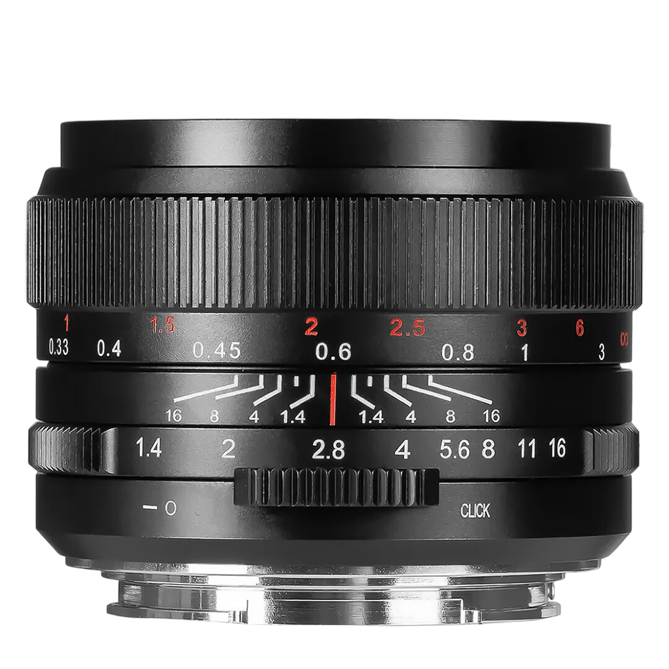 Объектив 7Artisans 35mm F1.4 Mark III RF Чёрный 