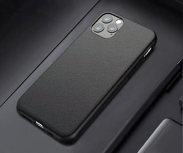 

Чехол X-Doria Dash Air для iPhone 11 Чёрная кожа 486774