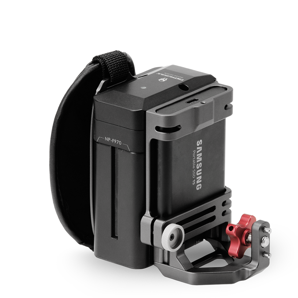 Рукоятка Tilta  Side Power Handle Type III (NP-F970) - Tilta Gray 