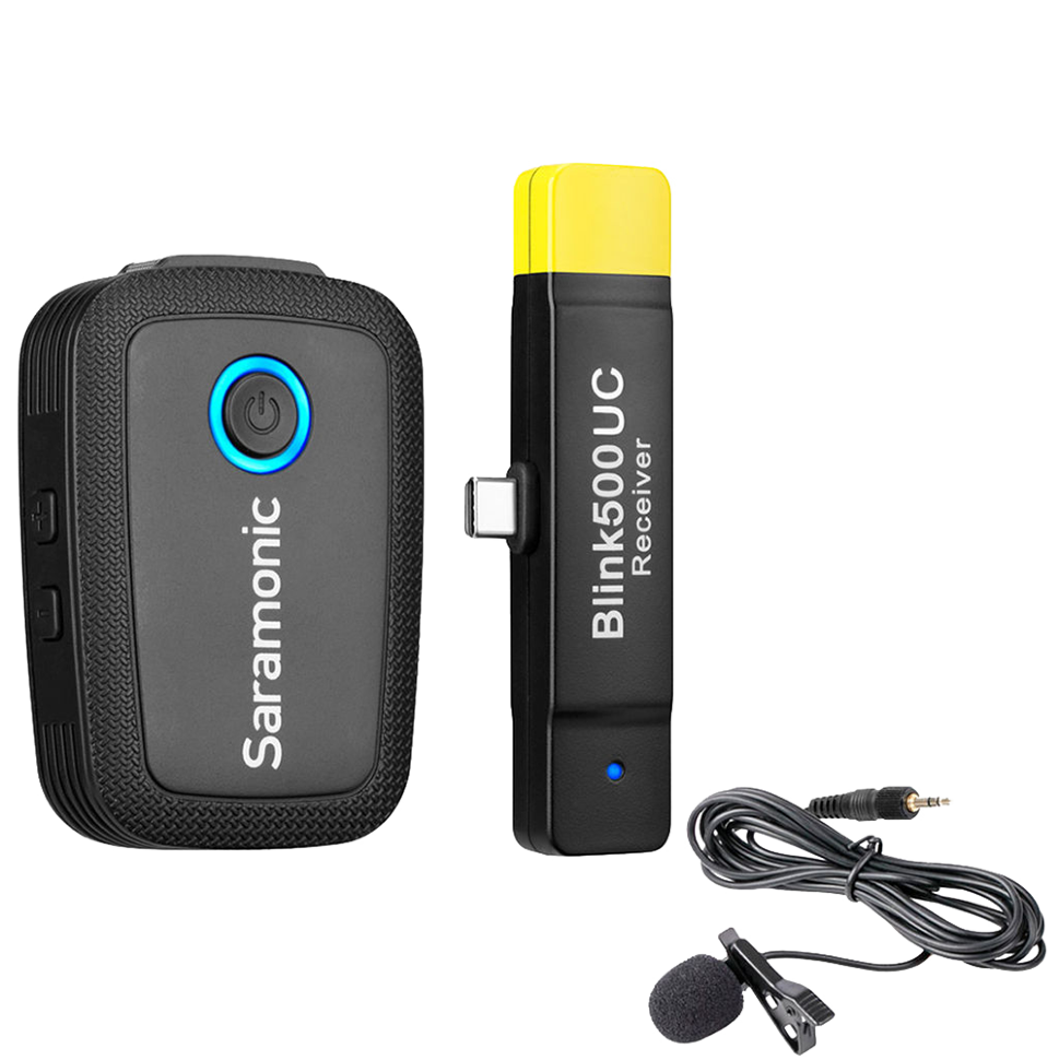 Радиосистема Saramonic Blink500 B5 (Type-C RX + TX) Чёрная 
