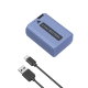 Аккумулятор SmallRig 4330 NP-FW50 Type-C Синий - Изображение 228704