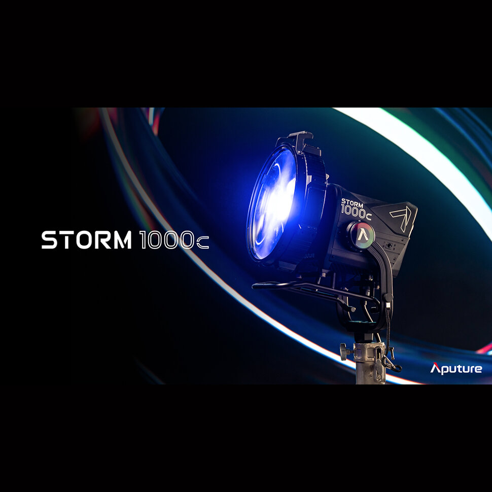 

Осветитель Aputure STORM 1000c AP20337A21